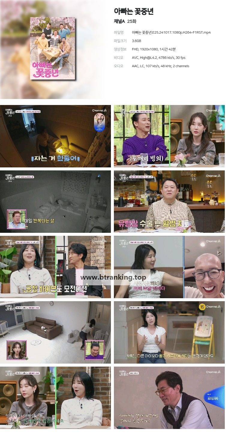 아빠는 꽃중년.E25.241017.1080p.H264-F1RST